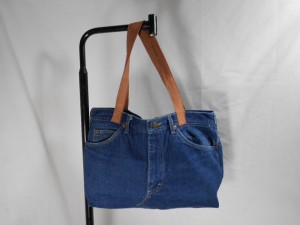 Denim tote bag