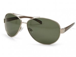 1 Dockers Metal Polarized Aviator Sunglasses