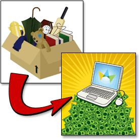 5 Put out your possessions or valuable items for sale or for lease