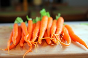 9 Raw Carrots