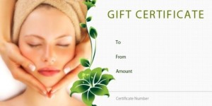 8 Get her a gift certificate on a spa