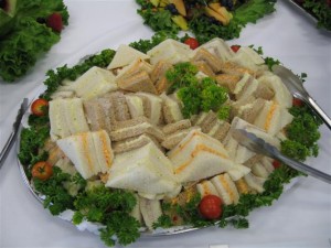 wedding reception food ideas